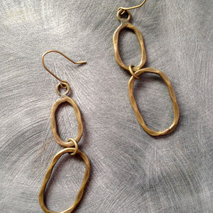 Dangle Gold Earrings